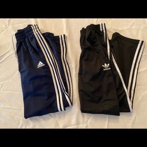 Two Adidas Boys Pants size Medium